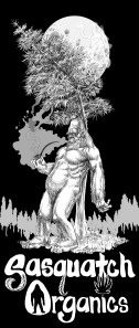 Sasquatch Organics (black and white)
