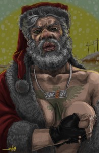 tweaked santa